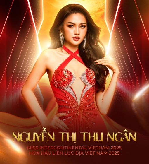 Ảnh của Á hậu Thu Ngân trở thành đại diện Việt Nam tại Miss Intercontinental 2025